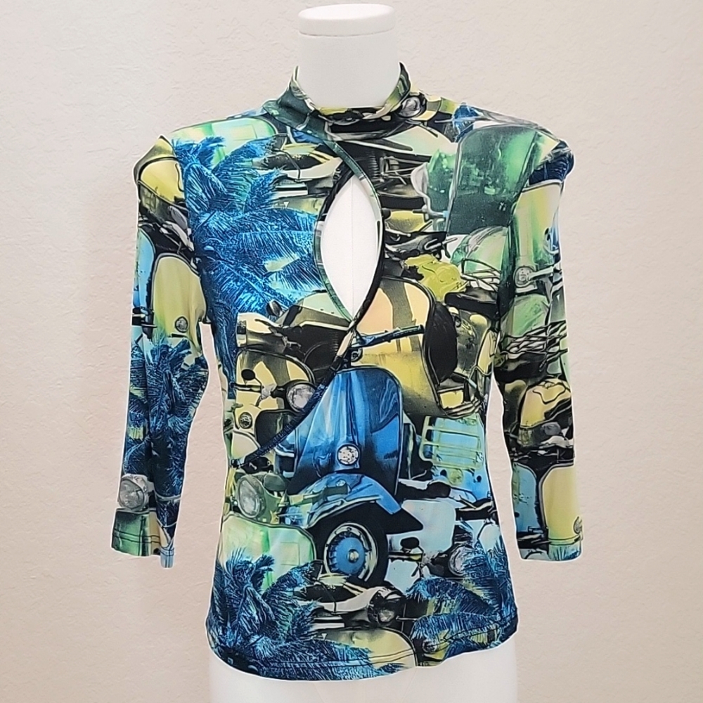 Mayentl Italian Made Cutout Vintage Top Size XS / Small